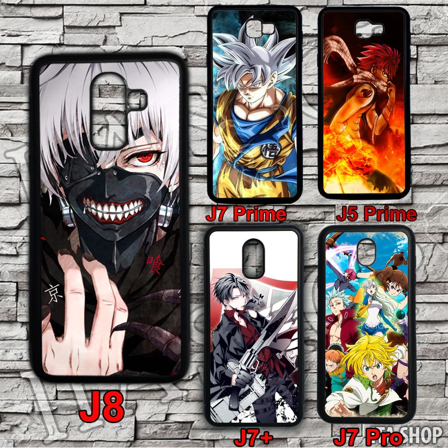 Ốp lưng Anime In theo yêu cầu- Ốp lưng Samsung J8 J7+ J7 Pro J7 Prime J5 Prime J4 j4+ J6 J6+