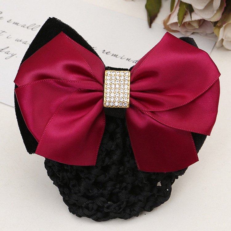 Kẹp Tóc Hình Nơ / Bông Hoa Chuyên Nghiệp Thời Trang Công Sở Cho Bạn Gái