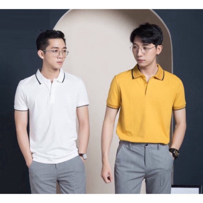 Áo phông nam - nữ, áo polo cộc tay cổ viền cao cấp - thời trang vip