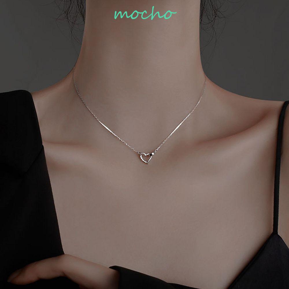 Vòng cổ Mặt Tròn Rỗng Phong Cách Hàn Quốc Thanh Lịch Cho Nữ|Trang Sức Cổ