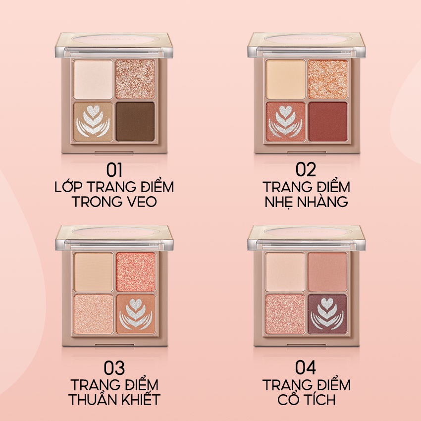 Phấn mắt trang điểm Carslan màu đẹp quyến rũ hợp thời trang 6g