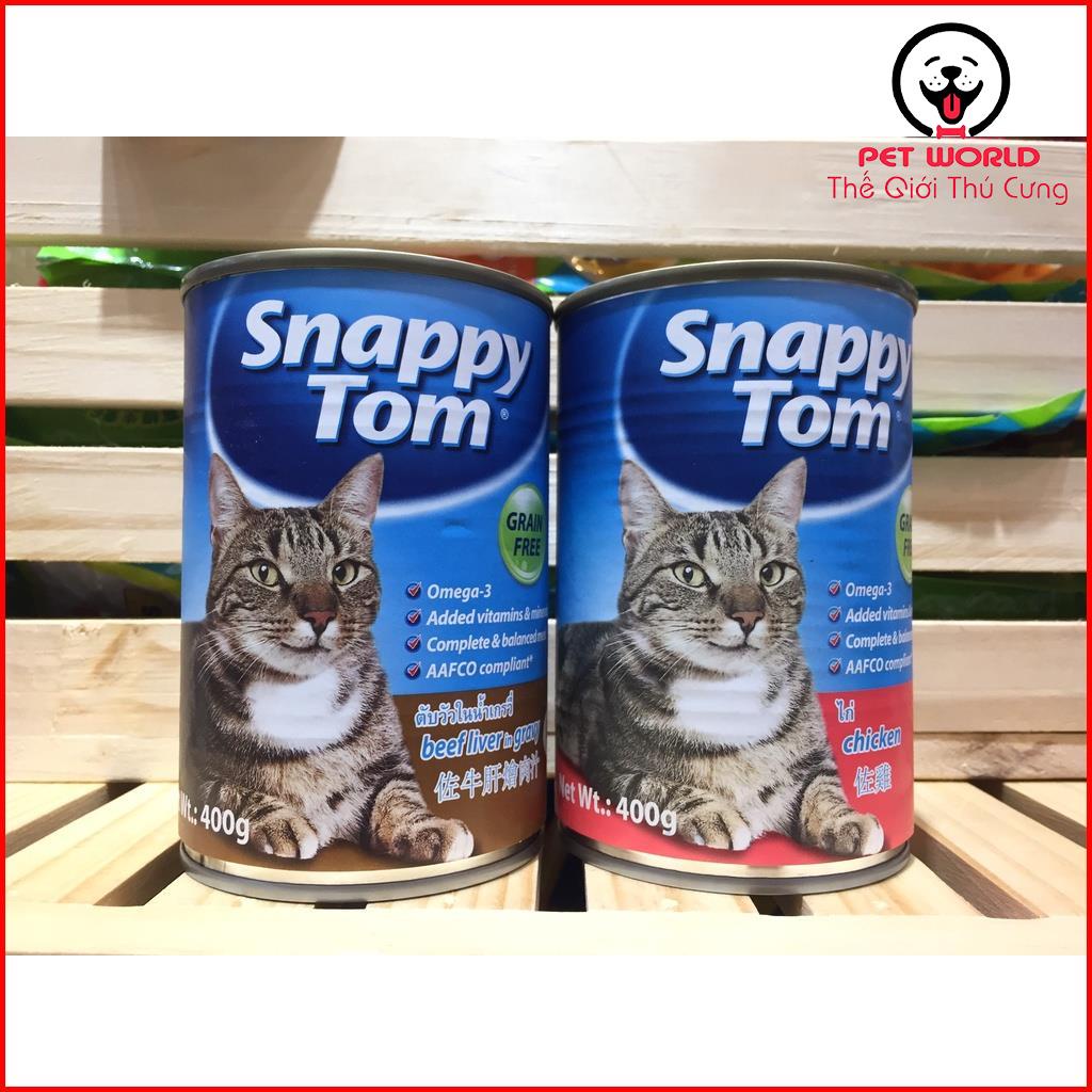 PATE LON SNAPPY TOM 400g đủ vị