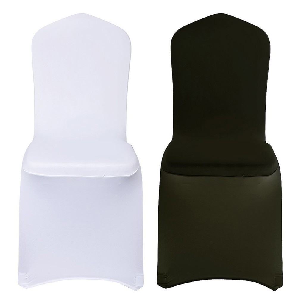 High elastic long tail chair cover for restaurant parties