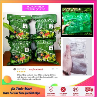 [QUÀ TẶNG] Trà cà gai leo Sadu 1kg 200 túi lọc - mát gan, giải độc gan hiệu quả