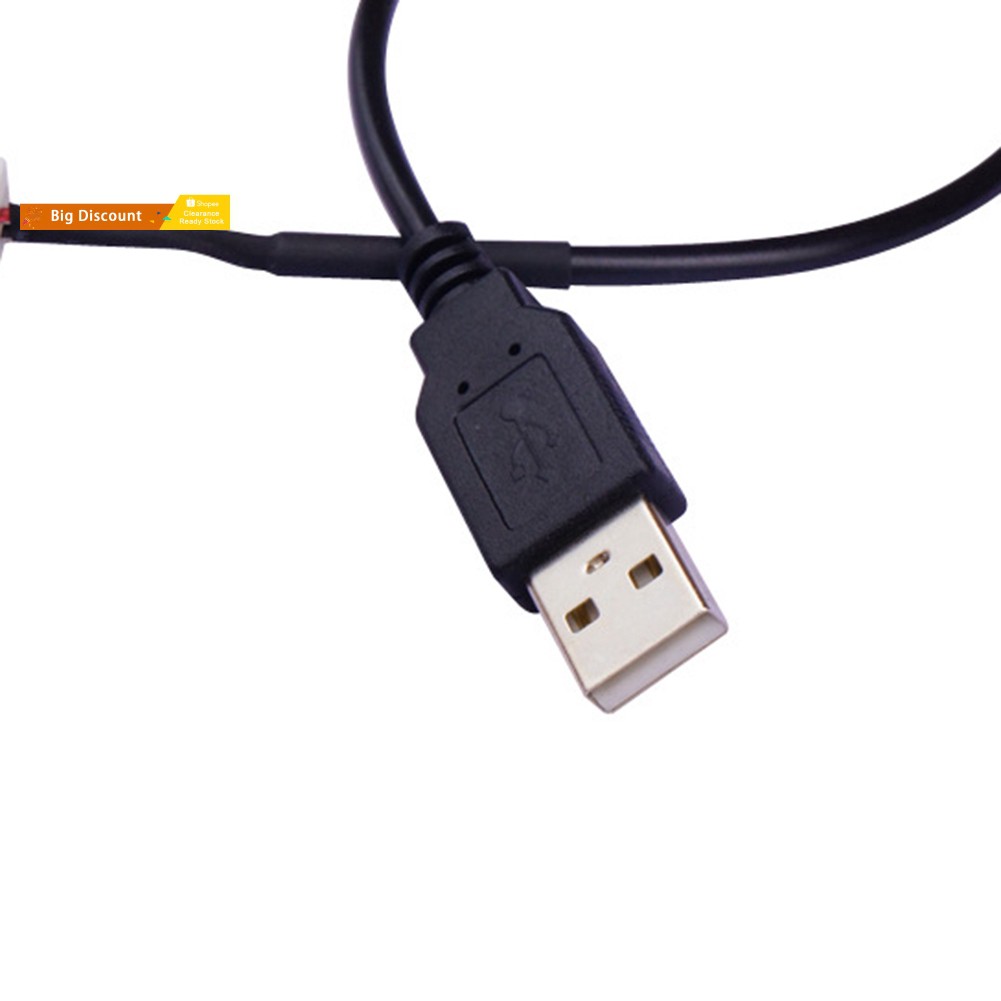 Dây cáp chuyển đầu USB A sang 2 Pin chuyên dụng dành cho quạt tản nhiệt máy tính