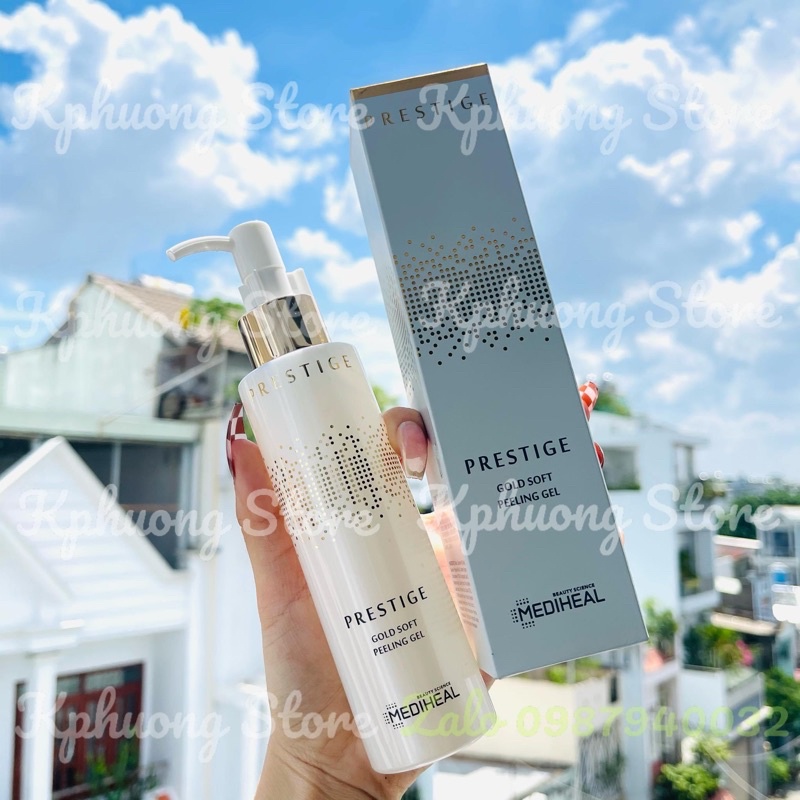 Tẩy da chết dạng gel cao cấp 24k Gold Soft Peeling Gel Mediheal 150ml