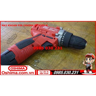 Máy khoan pin oshima kp12 td-k
