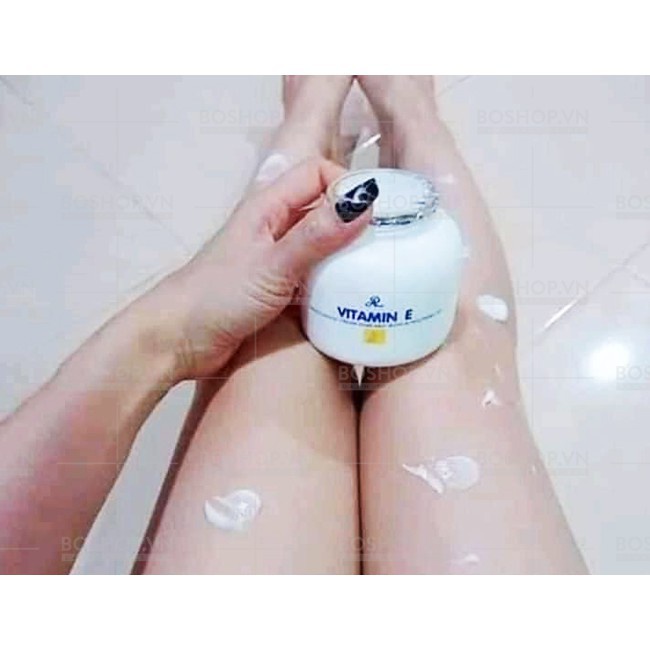Kem dưỡng ẩm cho da mềm mịn Aron vitamin E Thái 200g thích hợp cho da thường da khô nứt nẻ bong tróc da nhạy cảm | BigBuy360 - bigbuy360.vn