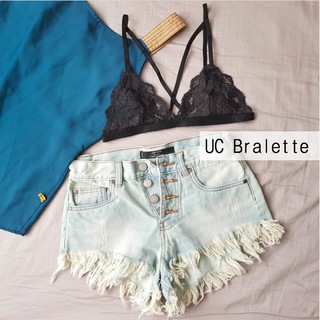 Áo bralette dây chéo trang trí