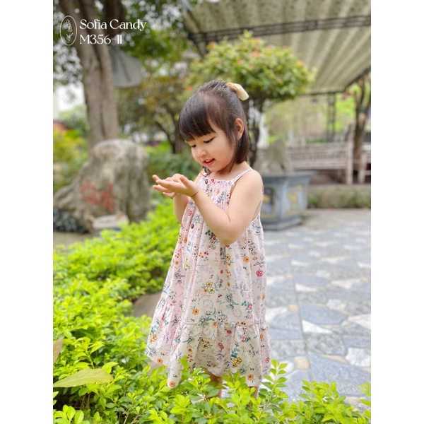 ĐẦM VÁY DÀI XÒE RỘNG BABY DOLL VẢI MỀM NHẬP HAIVANCO BÉ GÁI 12 đến 40 kg MỀM MẠI VÀ THOÁNG MÁT ĐI HỌC ĐI HỌC ĐI CHƠI ĐẸP