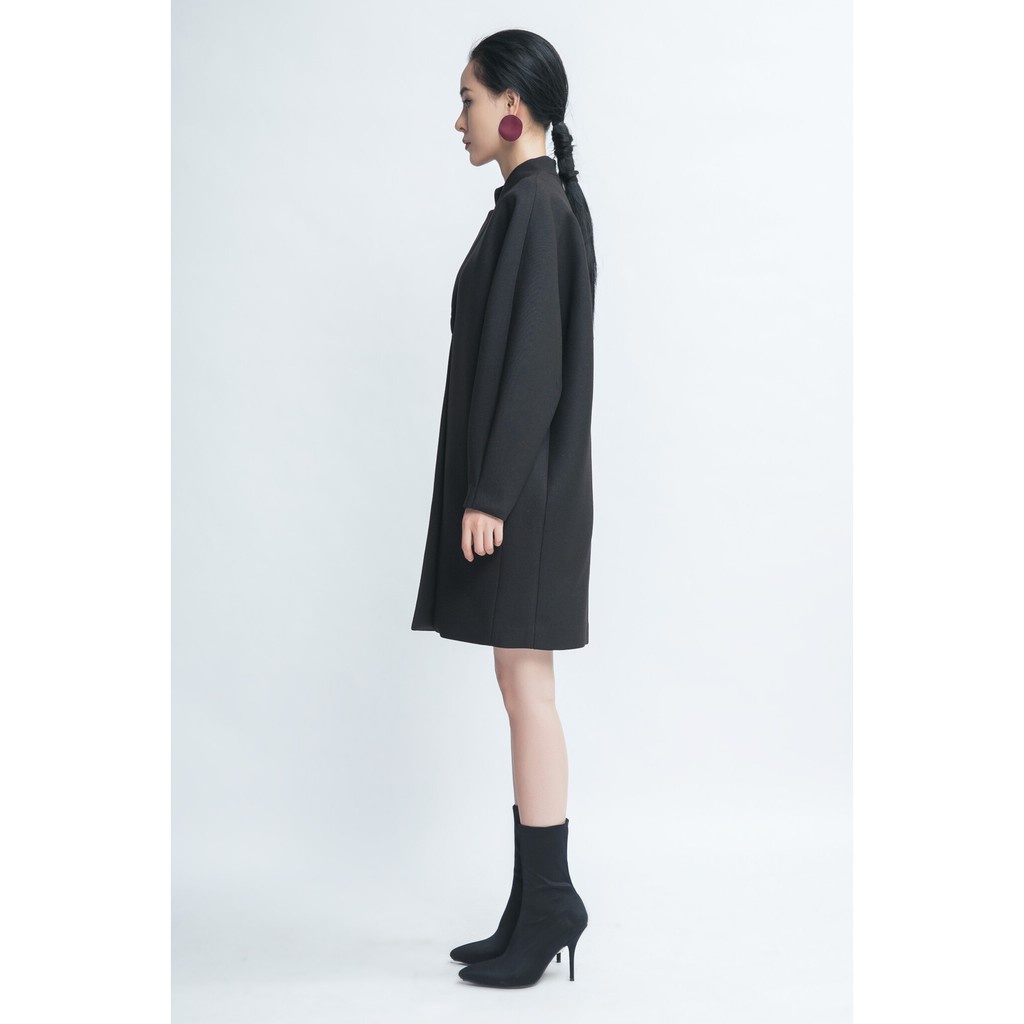[NHẬP WABRTL5 GIẢM 10% TỐI ĐA 50K ĐH 250K ]Áo khoác nữ dài tay dáng suông IVY moda MS 71B6546