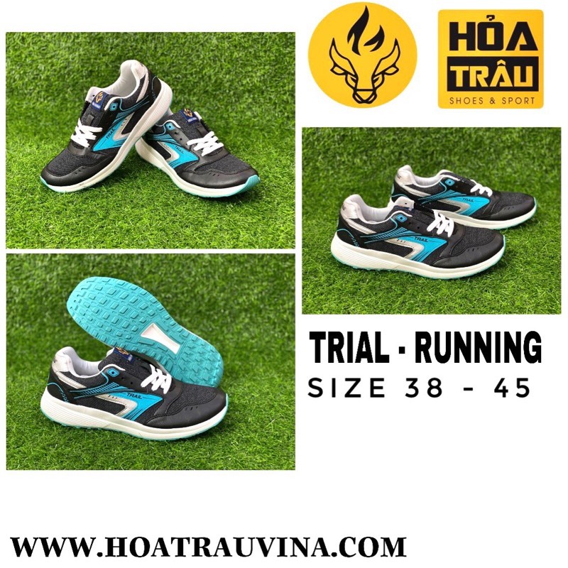 Giày Chạy Bộ Chính Hãng TRAIL Thương hiệu Việt HỎA TRÂU - Dành cho cả Nam và Nữ