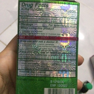 Dầu Gió Xanh 2 Nắp SingaPor 24ml(Hàng xịn)