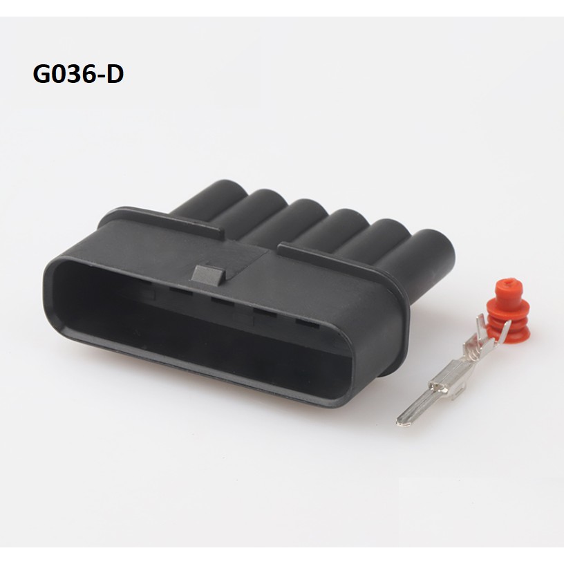 G036-Giắc cắm bàn đạp ga 6 lỗ