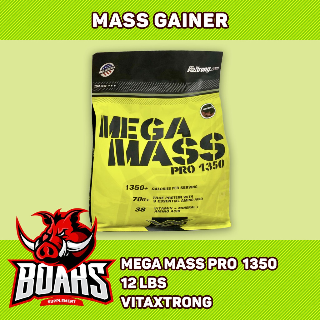 MEGA MASS PRO 1350 - SỮA TĂNG CÂN CHẤT LƯỢNG (12 LBS)