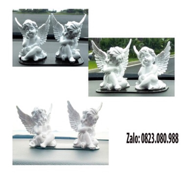 CẶP TƯỢNG THIÊN THẦN DECOR LITTLE ANGEL