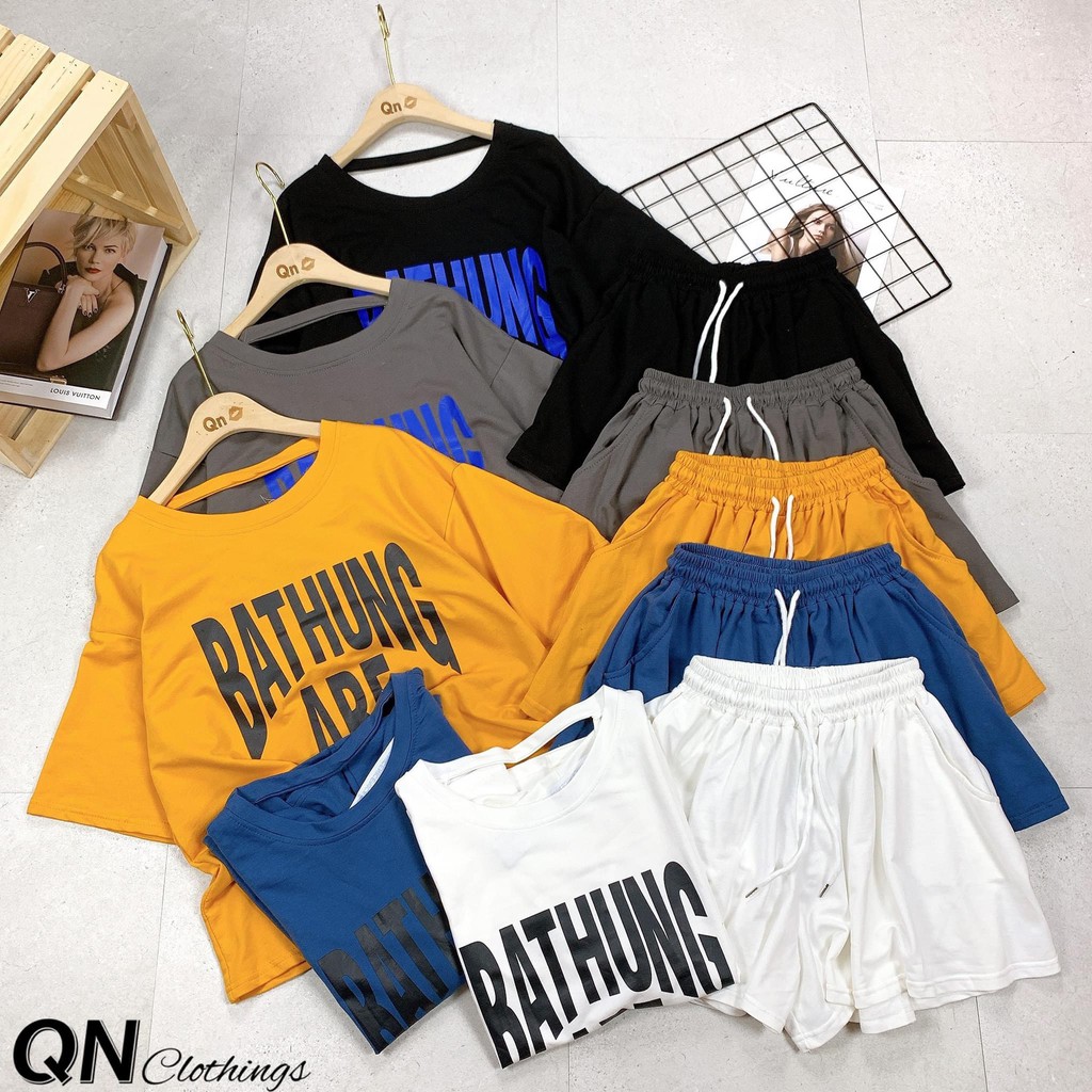 SET BỘ BATHING QUẦN ĐÙI XÒE 4 MÀU CHO NỮ | BigBuy360 - bigbuy360.vn