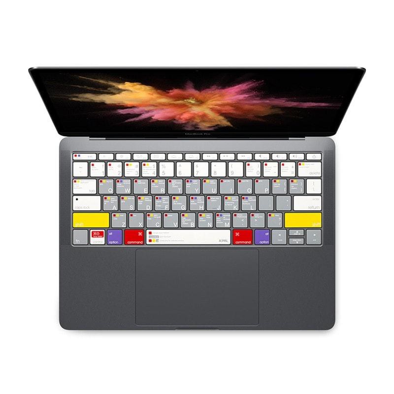 Phủ bàn phím Macbook Pro 2016, 2017, Macbook 12inch có phím tắt MacOS