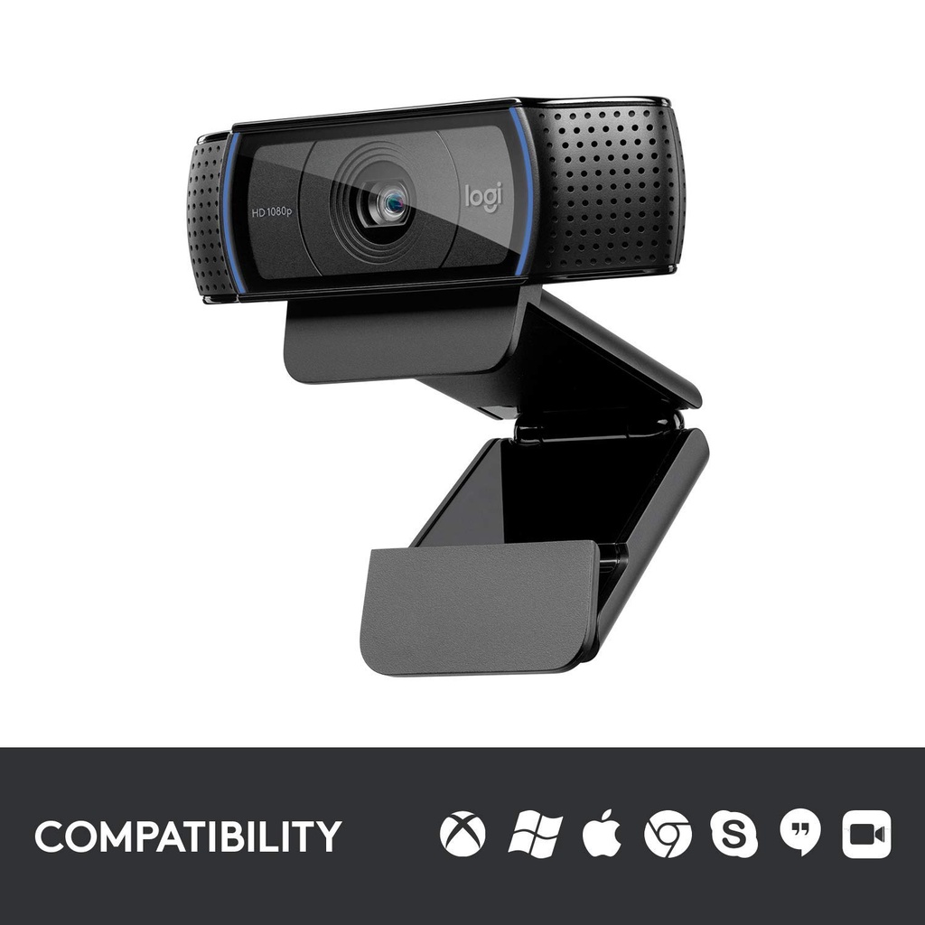 Webcam Logitech C920 (HD) - Hàng chính hãng