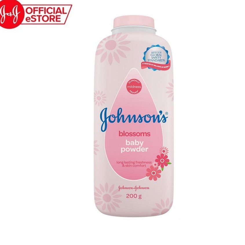 [CHÍNH HÃNG] Phấn hồng Johnson's Baby hương hoa blossoms 100g,200,500g