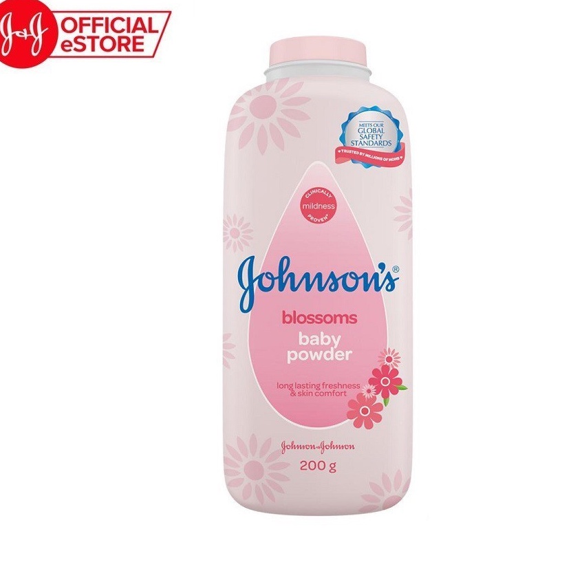 Phấn hồng Johnson's Baby hương hoa blossoms 100g,200,500g[Hàng Cty Johnson]