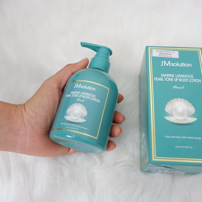 SỮA DƯỠNG TOÀN THÂN Nâng Tone, Dưỡng Trắng Và Dưỡng Ẩm Sâu Cho Da JM SOLUTION TONE UP Body Lotion 200ml