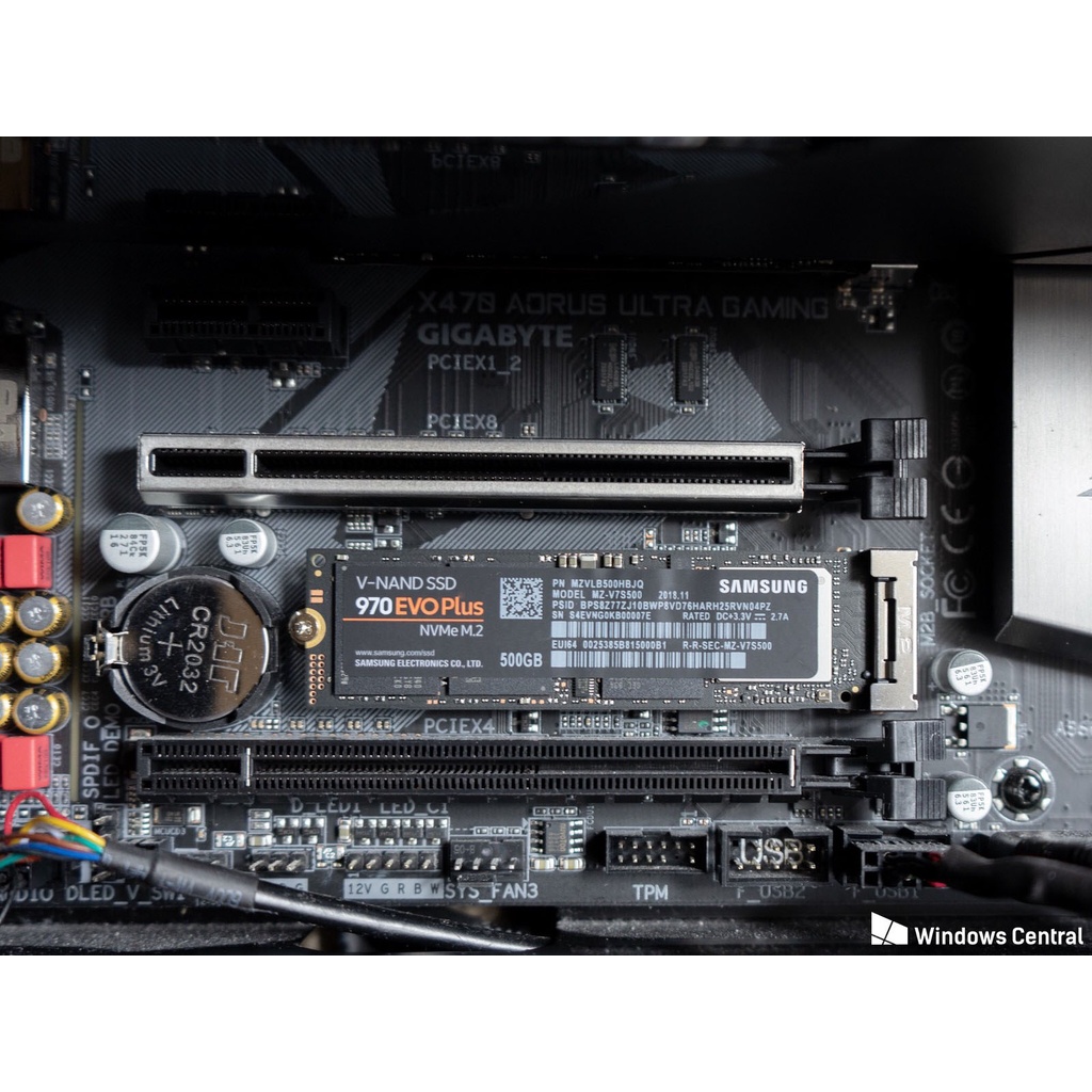 Ổ cứng SSD Samsung 970 EVO Plus M2 2280 PCIe NVMe Gen 3 250GB/500GB/1TB/2TB Bảo hành 5 năm - Chính hãng Samsung