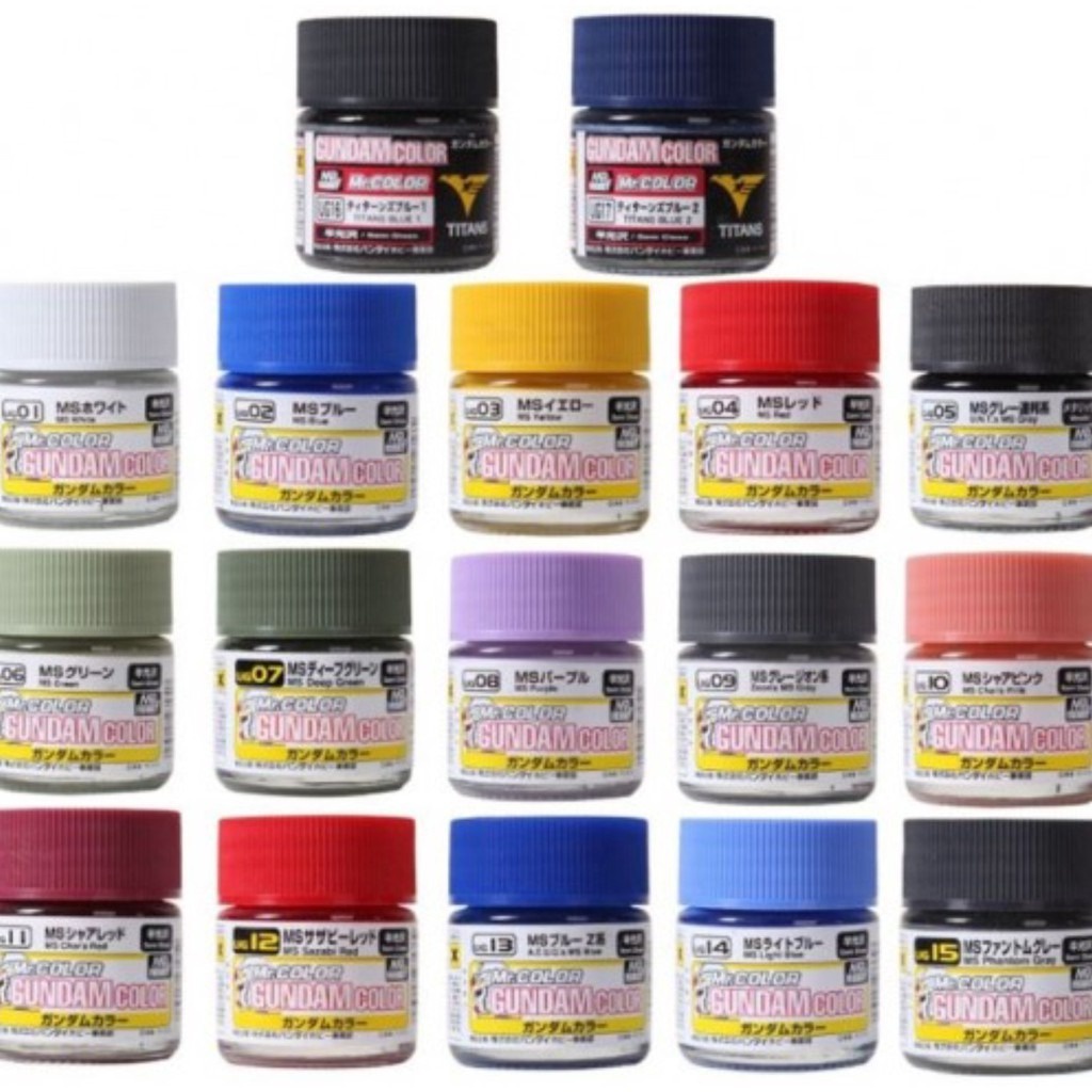 Sơn mô hình Mr hobby Gundam Color UG01-UG21 paint lacquer