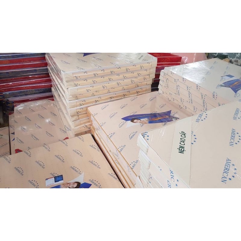 Nệm cao su Amenican dày 10cm 1m4x 2m