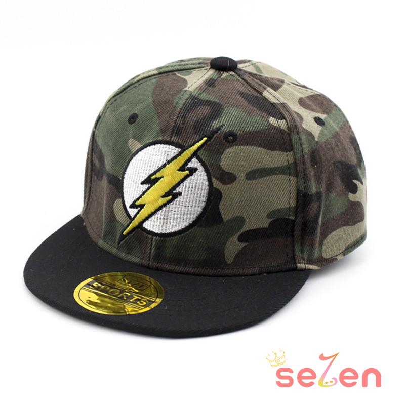 Nón lưỡi trai in họa tiết rằn ri &amp; hoạt hình cho bé