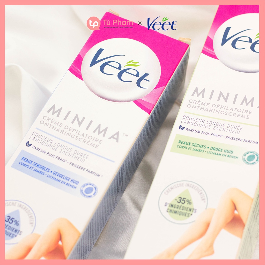 Kem Tẩy Lông Cho Da Nhạy Cảm Veet Minima 200ml