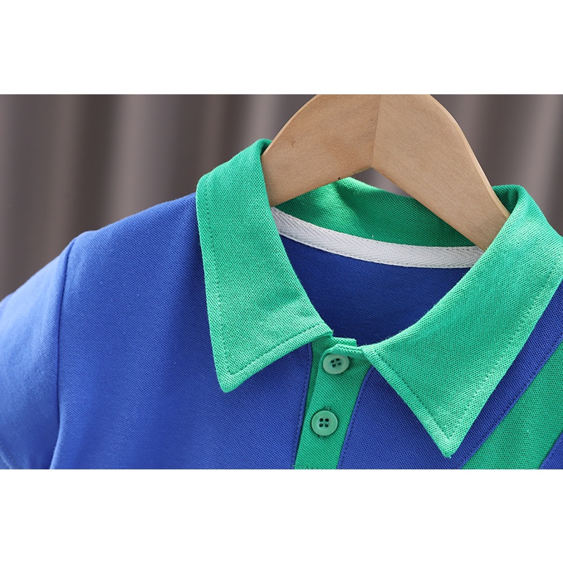 Áo Thun polo Phong Cách Hàn Quốc Thời Trang Mùa Hè Hàng Mới Dành Cho Bé Trai