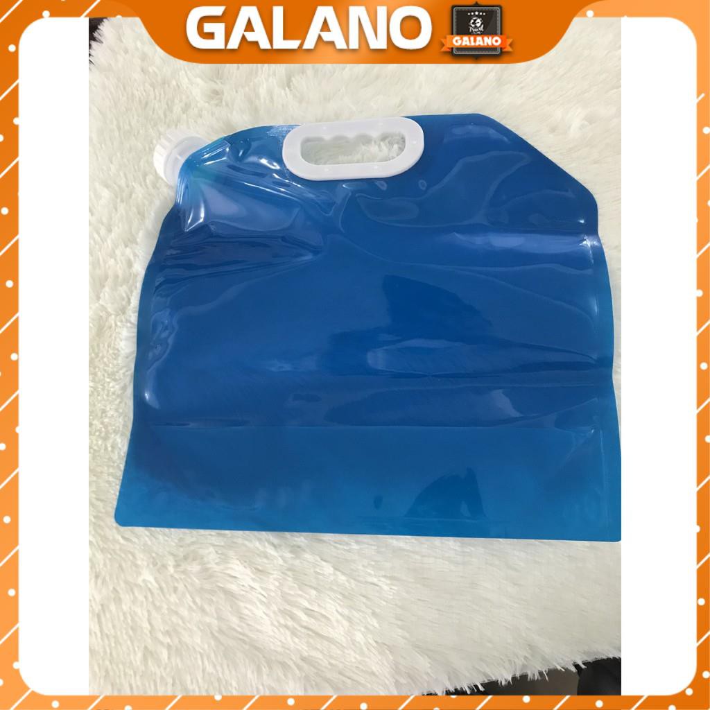 Bình đựng nước 5 lít GALANO túi đựng nước gấp gọn đi du lịch, dã ngoại tiện dụng HG-001196