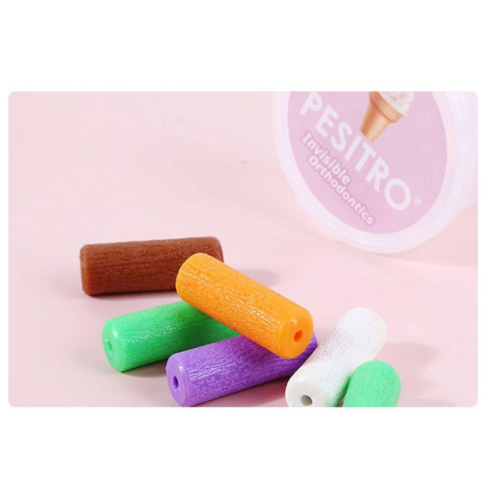 CABEZA Dụng Cụ Niềng Răng Hương Trái Cây Cầm Tay Cấp Thực Phẩm Vô Hình Ngăn Ngừa Hiệu Quả