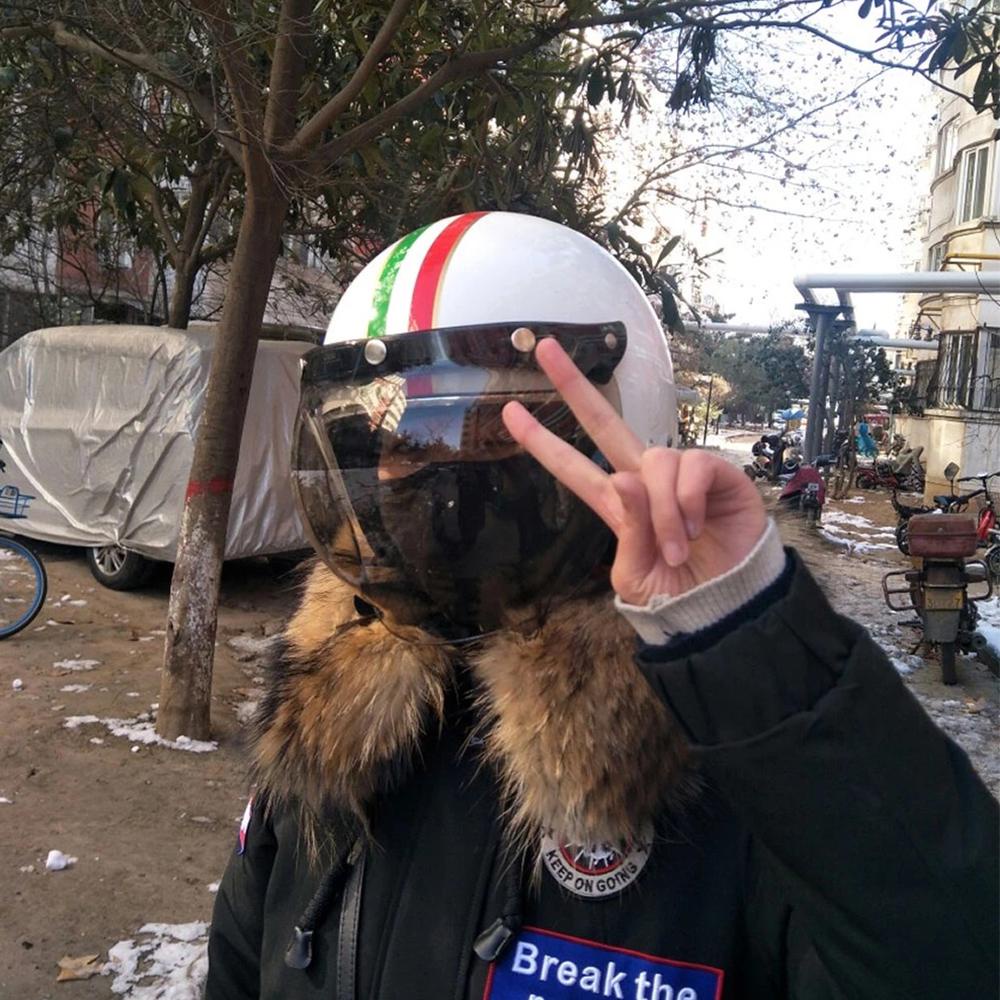 MUVAKO Tấm Chắn Bong Bóng Nhiều Màu Gắn Nón Bảo Hiểm Xe Máy