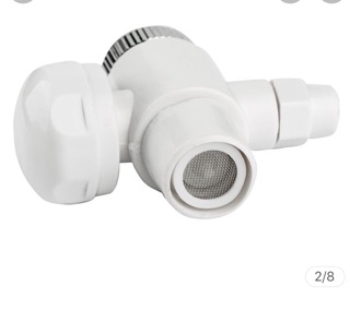 Tăm nước gắn vòi rửa mặt