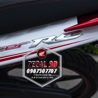 LOGO TEM RC YAMAHA HÀNG CAO CẤP CHO SIRIUS EXCITER 1 cặp