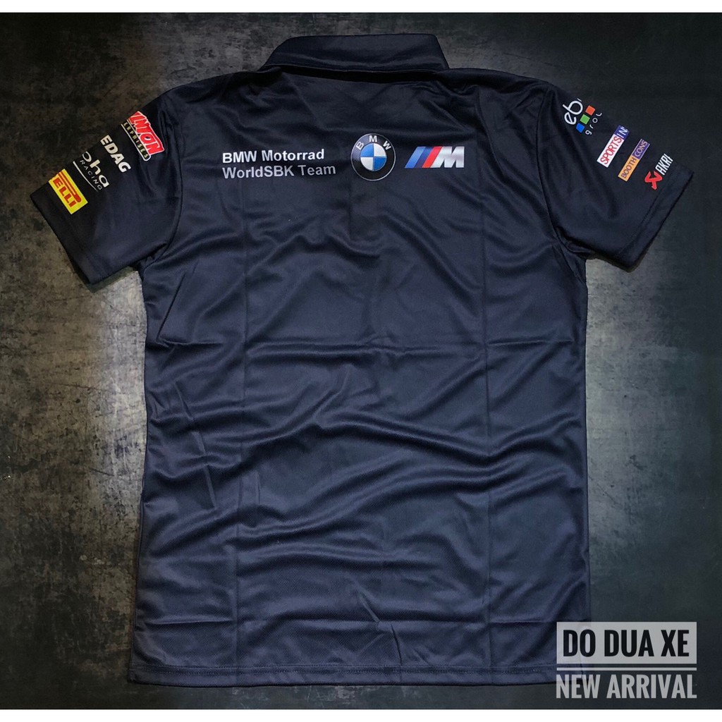 Áo thun đua xe BMW polo