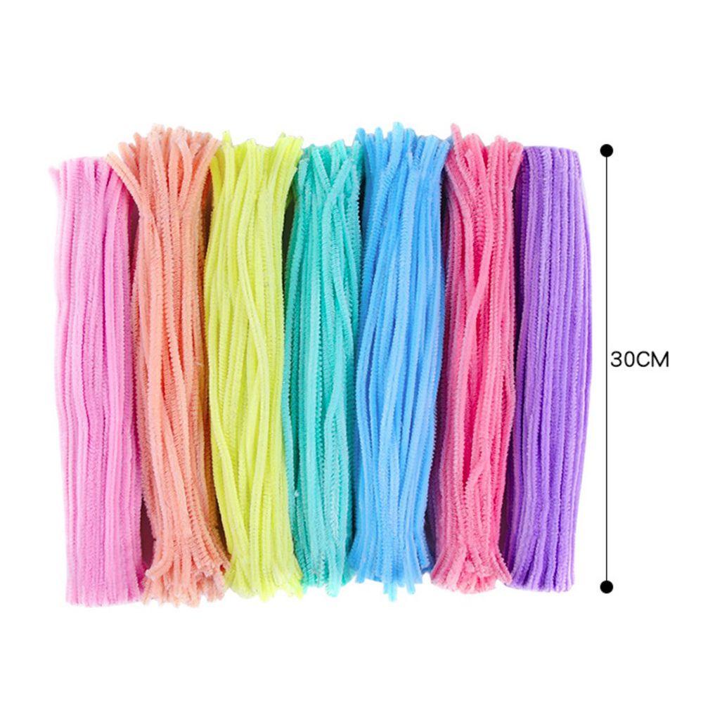 Bộ 100 Ống Nối Bằng Vải Chenille Dùng Vệ Sinh Ống Nước DIY