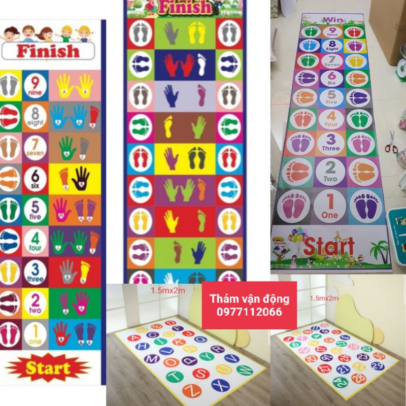 Thảm Vận động - Thảm nhảy - Jumping Mat kích thước Rộng dài