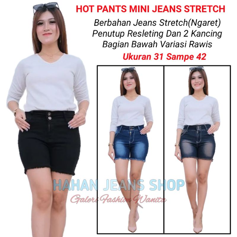 Quần Short Jeans Cài Nút Lưng Cao Mini Sepaha Phong Cách Hàn Quốc Quyến Rũ Cho Nữ 3 / 4 Tuổi Teen Và Người Lớn