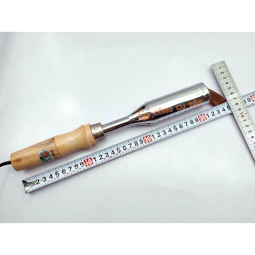 Mỏ hàn dẹp cán gỗ Berrylion (200W, 300W)