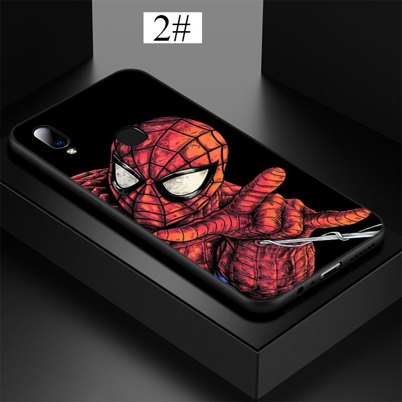 Ốp Điện Thoại Họa Tiết Người Nhện Marvel Cho Samsung Galaxy J4 J5 J6 J7 J730 J8 Plus Prime Core Pro Duo BN76