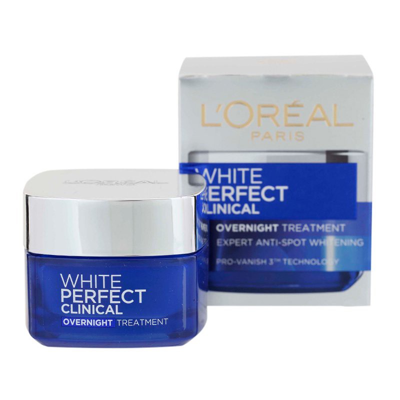 (Chính hãng công ty) Kem dưỡng da trắng mịn và giảm thâm nám LOreal White Perfect Clinical Ngày và Đêm