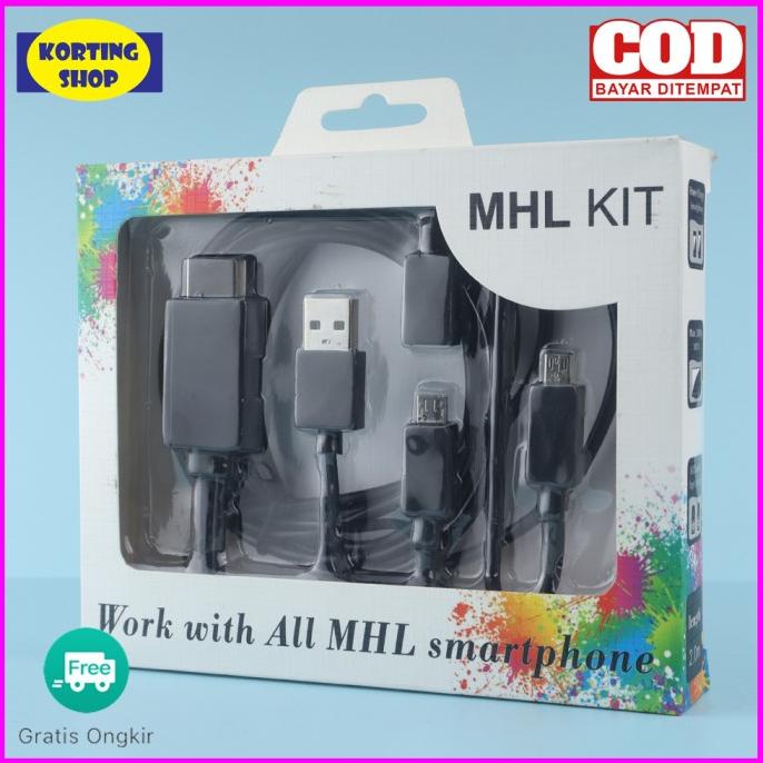 Cáp Chuyển Đổi Mhl 5 Pin / 11 Pin Sang Hdmi Hdtv - Micro Usb Sang Hdmi Android Hdtv