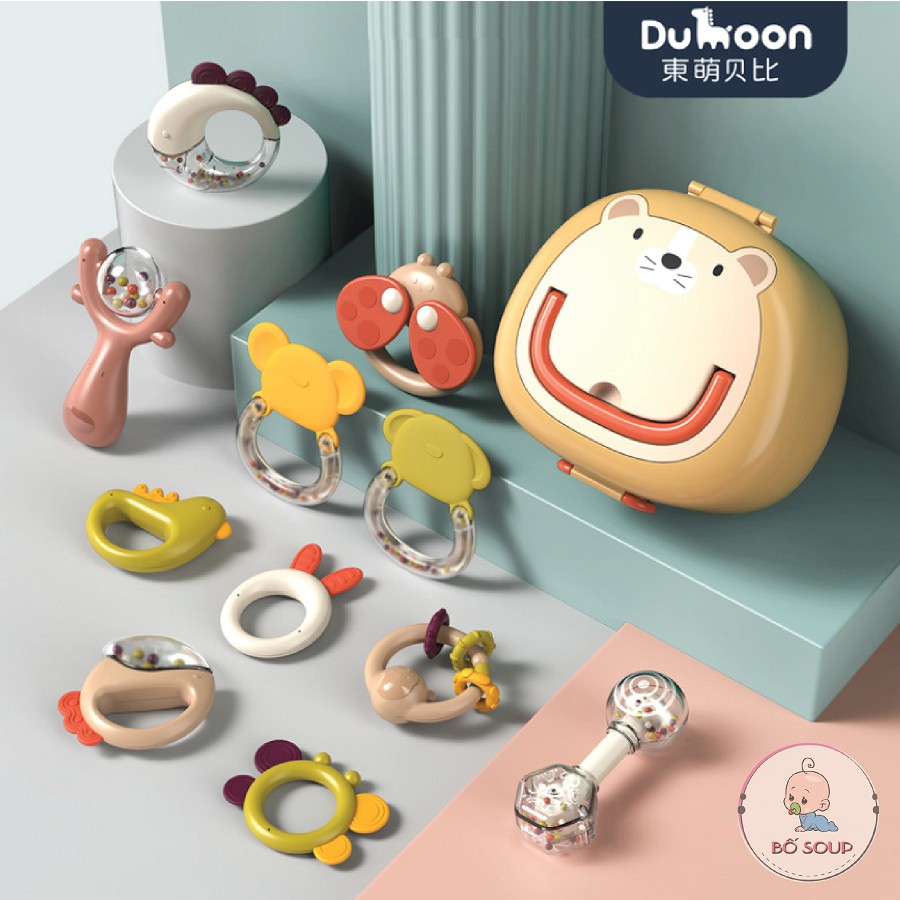 Đồ chơi xúc xắc nướu ngậm cao cấp cho bé tiệt trùng được ở nhiệt độ cao Shop Bố Soup