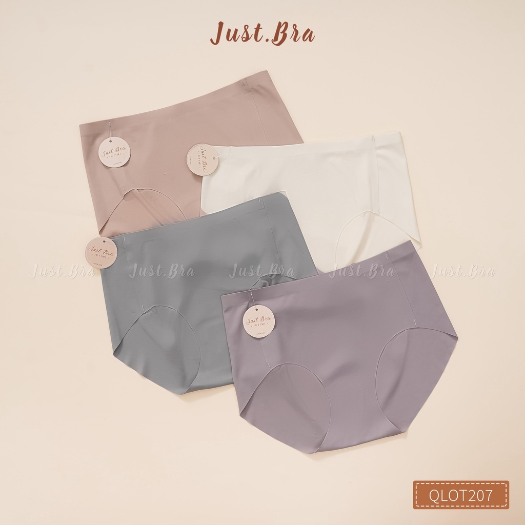 Quần lót nữ su mịn Just Bra chất liệu mềm thoáng không lo lộ viền QLOT207