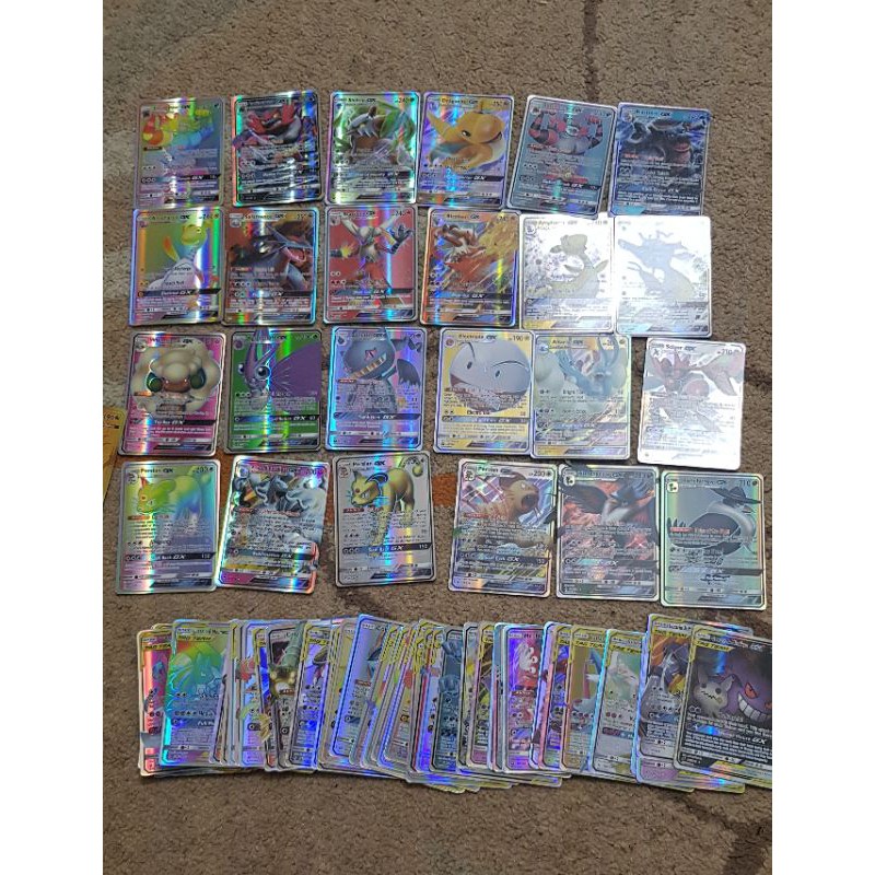 Set 100 thẻ bài pokemon cao cấp Gx cực hiếm, cực mạnh