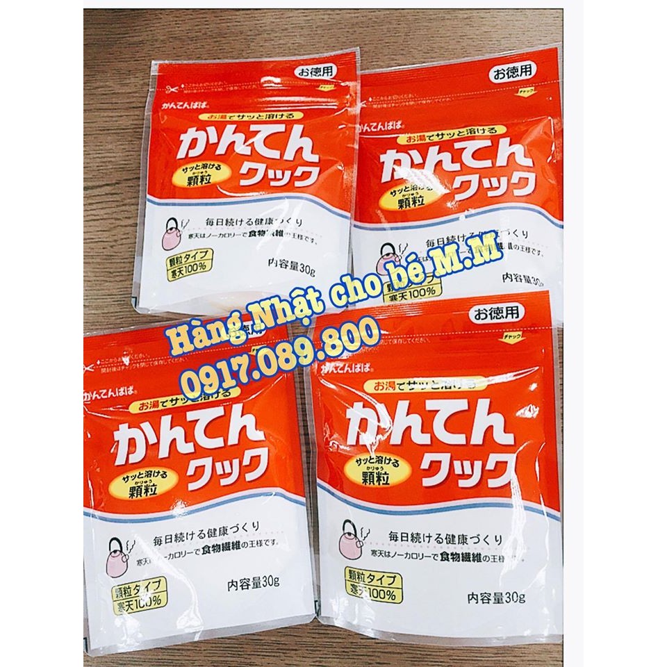 BỘT RAU CÂU KANTEN- Món tráng miệng lý tưởng cho các bé.