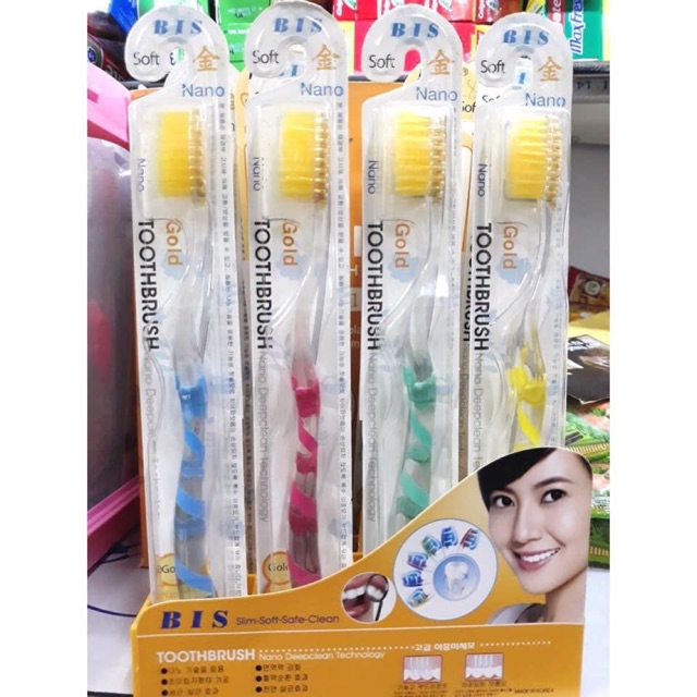 Bàn chải đánh răng BIS Soft Nano-Hàn Quốc